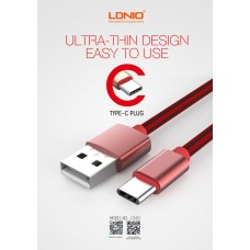 LDNIO Type-C Charging & Data Cable LS60 2.4A